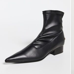 ANINE BING Hilda Flat Ankle Boots